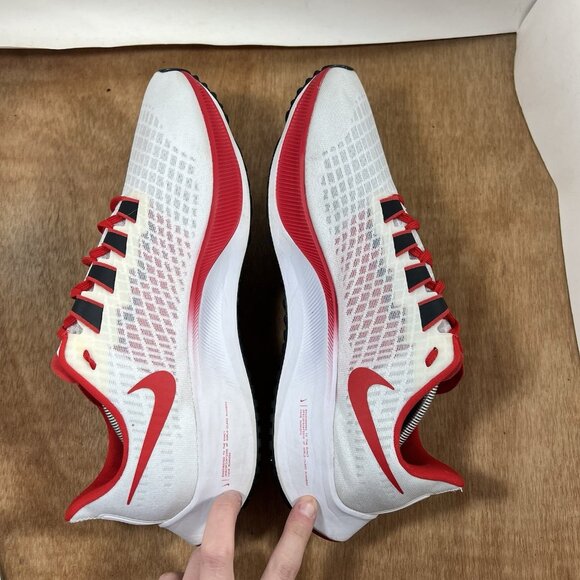 Nike Air Zoom Pegasus 37 Men Size 12.5 Georgia University Bulldogs CZ5381-100 main image 7